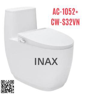 Bồn cầu Inax AC-1052+CW-S32VN - 1 khối, nắp rửa cơ