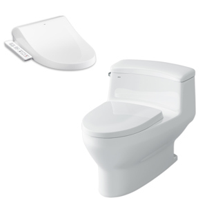 Bồn cầu inax AC-4005+CW-H17VN - 1 khối, nắp rửa điện tử