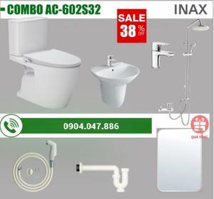 Bồn Cầu Inax AC-602/CW-S32VN Nắp Rửa Cơ