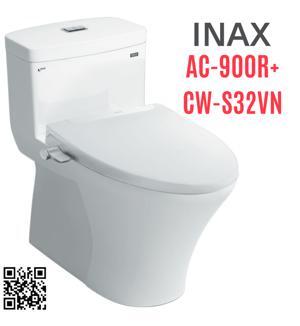 Bồn cầu Inax AC-900R+CW-S32VN - 1 khối, nắp rửa cơ