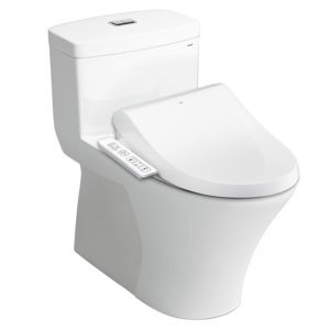Bồn cầu INAX AC-900R/CW-H17VN - 1 khối, nắp điện tử
