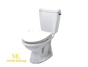 Bồn cầu Inax C-117A+CW-S15VN - 2 khối, nắp rửa cơ