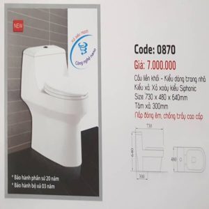 Bồn cầu khối Kassani KS0870