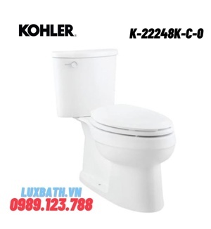 Bồn cầu Kohler K-22248K-C-0 hai khối