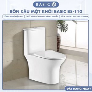 Bồn cầu liền khối Basic  BS 110