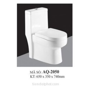 Bồn cầu liền khối Aqua AQ-2050