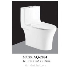 Bồn cầu liền khối Aqua AQ-2084