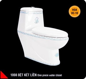 Bồn cầu liền khối Hảo Cảnh HC 1008