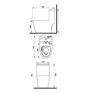 Bồn cầu một khối ICONIC Häfele 588.79.402