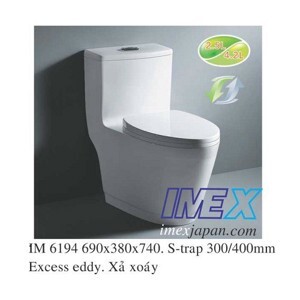 Bồn Cầu Một Khối Imex IM6170