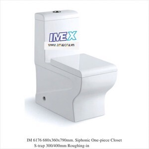 Bồn Cầu Một Khối IMEX IM6176 (IM 6176)