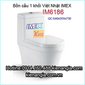 Bồn Cầu Một Khối IMEX IM6186 (IM 6186)