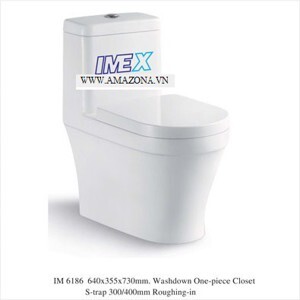 Bồn Cầu Một Khối IMEX IM6186 (IM 6186)