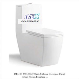 Bồn Cầu Một Khối IMEX IM6188 (IM 6188)