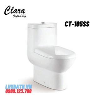 Bồn cầu một khối két liền Clara CT-105SS