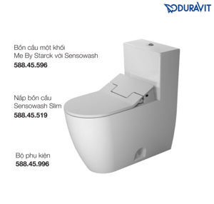 Bồn cầu một khối Me By Starck Với Sensowash Duravit 588.46.412