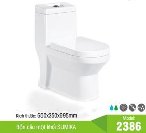 Bồn cầu một khối Sumika 2386