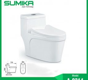 Bồn cầu một khối Sumika A-0214