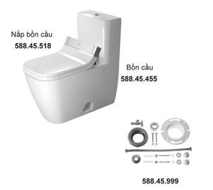 Bồn cầu nắp điện tử Duravit 588.46.451