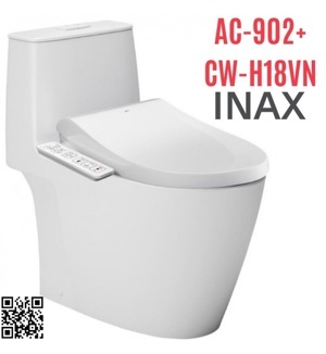 Bồn cầu nắp điện tử Inax AC-902/CW-H18VN