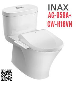 Bồn cầu nắp điện tử Inax AC-959A/CW-H18VN