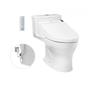 Bồn cầu nắp điện tử Washlet Toto MS855DW6