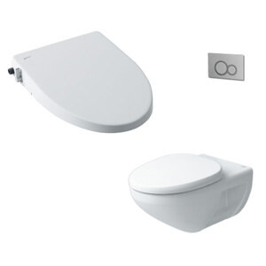 Bồn cầu nắp rửa cơ Inax AC-23P+CW-S15VN