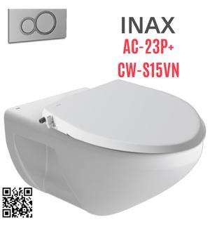 Bồn cầu nắp rửa cơ Inax AC-23P+CW-S15VN