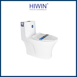 Bồn cầu sứ tráng men chống bám bẩn Hiwin MT-2040