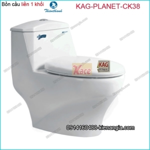 Bồn cầu Thiên Thanh 1 khối Planet K3830HS2T