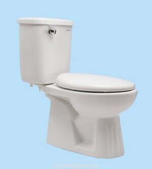 Bồn cầu Thiên Thanh Kali B2106TGTT, hai khối