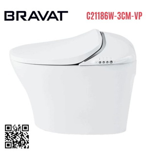 Bồn cầu thông minh Bravat C21186W-3C-VP