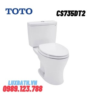 Bồn cầu Toto 2 khối CS735DT2