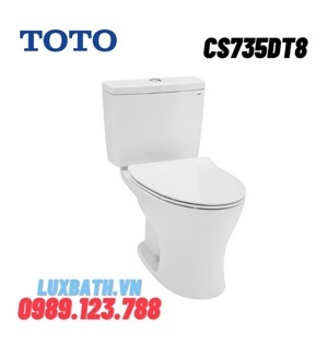 Bồn cầu Toto 2 khối CS735DT8