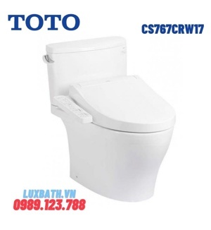 Bồn cầu Toto CS767CRW17 nắp rửa Washlet TCF23460AAA