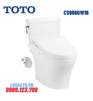 Bồn cầu Toto CS986GW16 nắp rửa Washlet TCF23410AAA