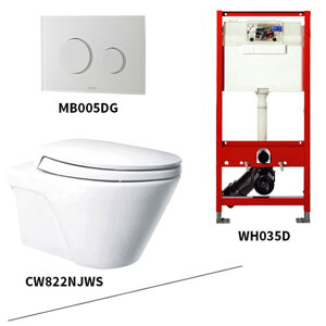 Bồn cầu Toto CW822NJWS/WH035D/MB005DG