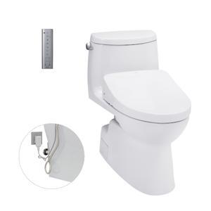 Bồn cầu Toto một khối kèm nắp rửa Washlet MS905W11