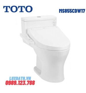 Bồn cầu Toto MS855CDW17 nắp rửa Washlet TCF23460AAA