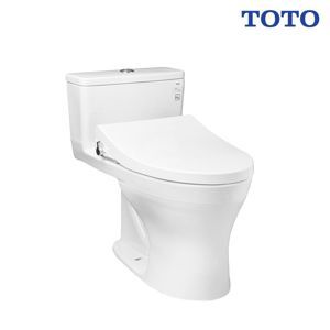 Bồn cầu Toto MS855DE4 - 1 khối, nắp rửa cơ