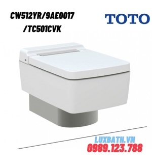 Bồn cầu Toto treo tường CW512YR/9AE0017/TCF403EA