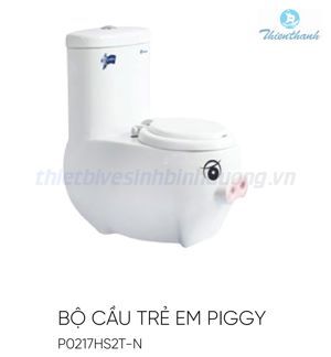 Bồn cầu trẻ em PIGGY P0217HS2T-N