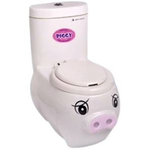 Bồn cầu trẻ em Thiên Thanh Piggy P0217TS2T