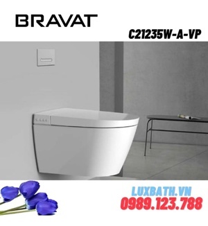 Bồn cầu treo tường Bravat C21235W-CD