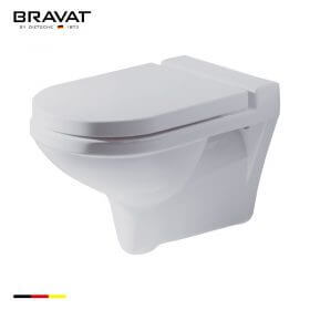 Bồn cầu treo tường Bravat C2166W-ENG