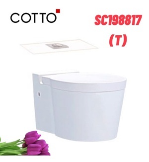 Bồn cầu treo tường Cotto SC198817