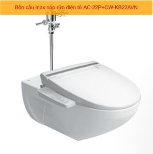 Bồn cầu treo tường INAX AC-22P+CW-KB22AVN, nắp điện tử