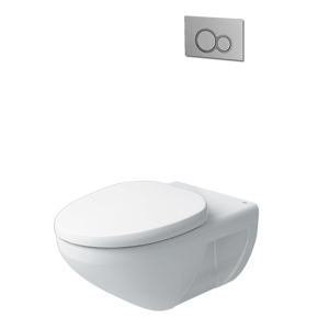 Bồn cầu treo tường inax AC-23PVN (Nắp êm)