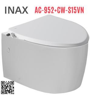 Bồn cầu treo tường Inax AC-952+CW-S15VN