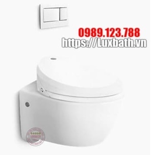 Bồn cầu treo tường Kohler K-18609K-BW-0